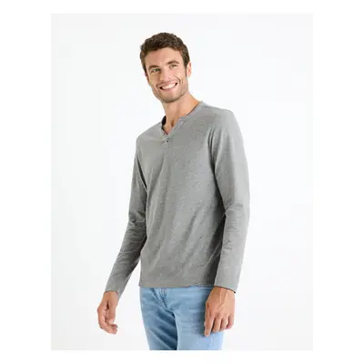 Celio Long Sleeve T-Shirt Fegetiml - Men's