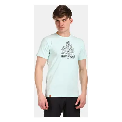 Men's cotton T-shirt Kilpi DISCOVER Menthol