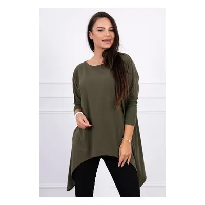 Oversize blouse khaki