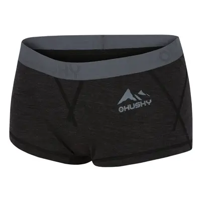 Merino thermal underwear Panties HUSKY Meties black