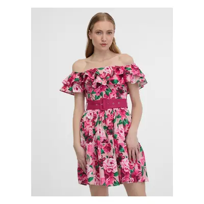 Orsay Dark pink Women Floral Dress - Women