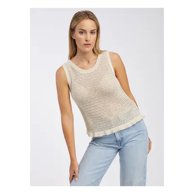 Beige Women's Knitted Top JDY Tikka - Women