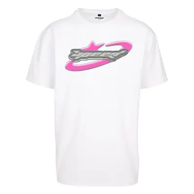 White T-shirt with Speed logo