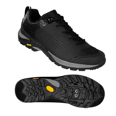 Force HILL VIBRAM shoes black