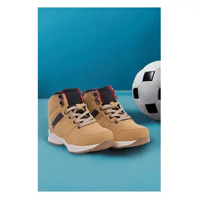 Trendyol Camel Lace-Up Trekking Big Boy Kids Sneakers