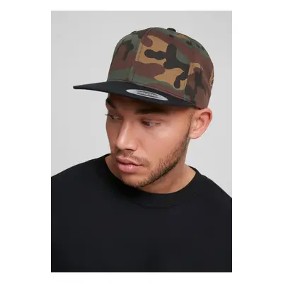 Classic Snapback 2-Tone Camo Green Camo/Black