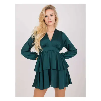 Dress-DHJ-SK-15178.45P-dark green