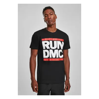 Run DMC Logo Tee Black