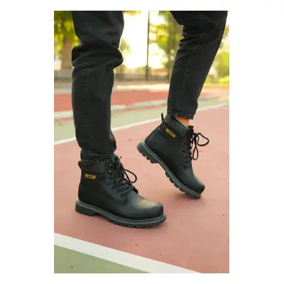 Riccon BLACK Unisex BOOTS