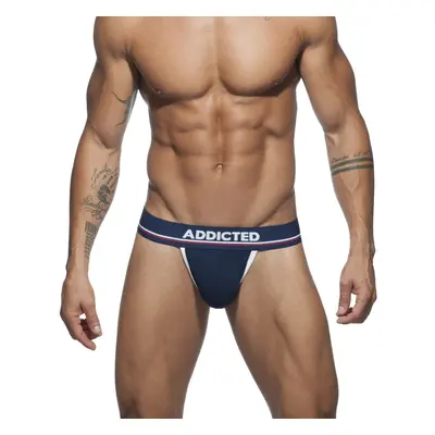 Men's Thong Addicted Blue Push Up