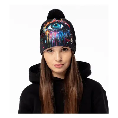 Mr. GUGU & Miss GO Woman's Fullprint Beanie WB21BL