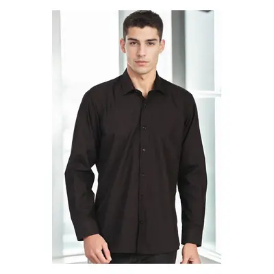 G726 DEWBERRY MEN'S SHIRT-LIGHT BLACK