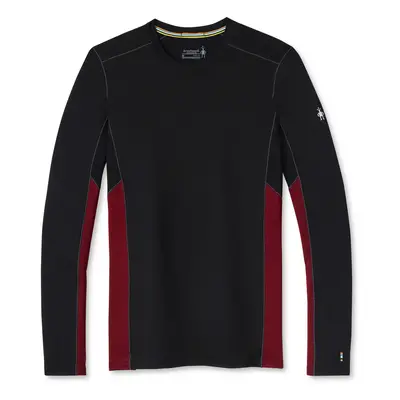 Men's T-Shirt Smartwool Merino Sport Long Sleeve Crew Red/Black