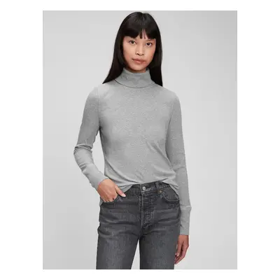 GAP Ribbed T-shirt with turtleneck - Women