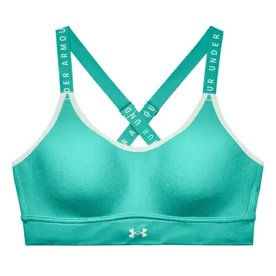 Under Armour Infinity Mid Hthr Cover-GRN Women's Bra