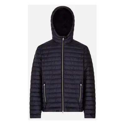 Dark blue men's down jacket Geox Warrens - Men