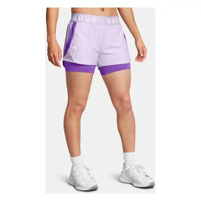 Women's shorts Under Armour Play Up 2-in-1 Shorts-PPL - Women's