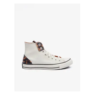 Cream Women's Ankle Sneakers Converse Chuck Taylor All Star - Women