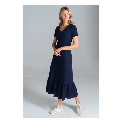 Figl Woman's Dress M827 Navy Blue