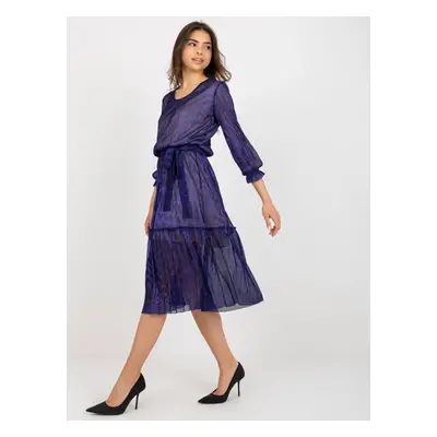 Dress-LK-SK-507532.17P-navy blue