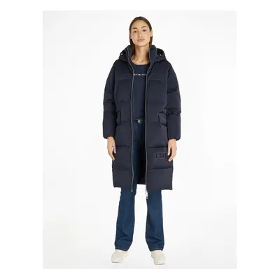 Women's Dark Blue Down Coat Tommy Hilfiger - Women