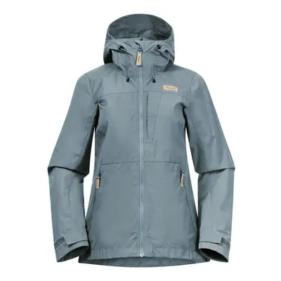 Women's Jacket Bergans Nordmarka Leaf Light Wind Smoke Blue