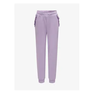 Light purple girls' sweatpants ONLY Feel - Girls