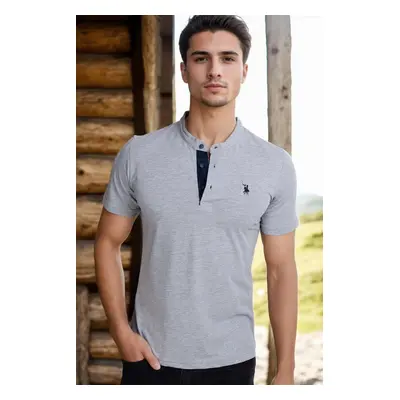 T8560 DEWBERRY T-SHIRT-LIGHT GREY