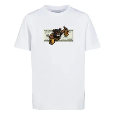 Children's T-shirt Money Bear white