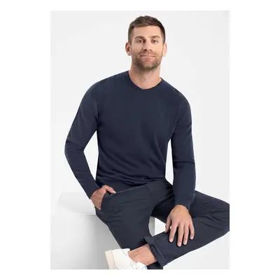 Volcano Man's Sweater S-Stig Navy Blue