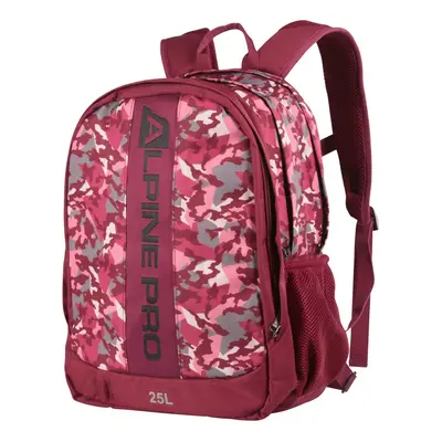 Children's school backpack with glowing logo ALPINE PRO NERAX anemone