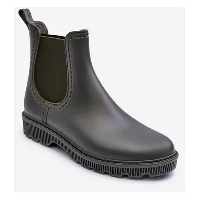 PG3 Női bebújós matt Wellies sötétzöld Helinca