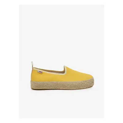 Yellow women's espadrilles on the NAPAPIJRI platform - Ladies