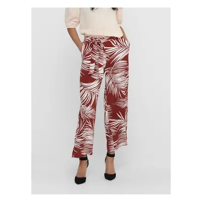 Brick patterned trousers ONLY Augustina - Ladies