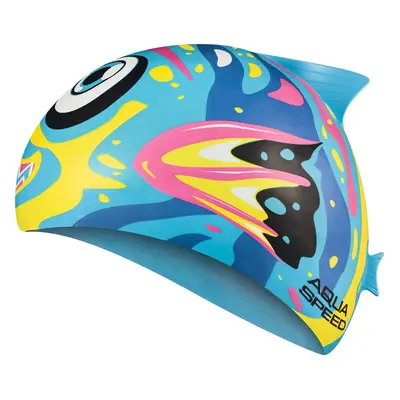 AQUA SPEED Kids's Swimming Caps ZOO Fish