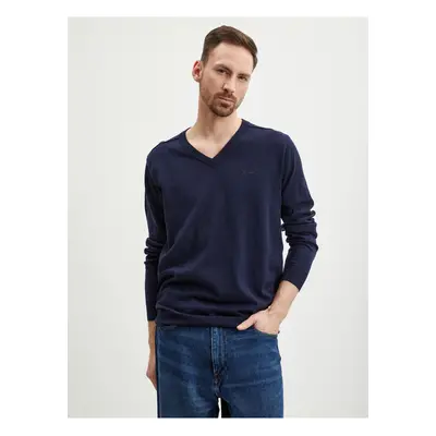 Dark blue men's sweater Guess Rainard - Men