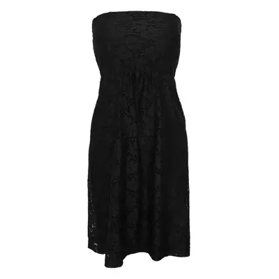 Women's lace dress black