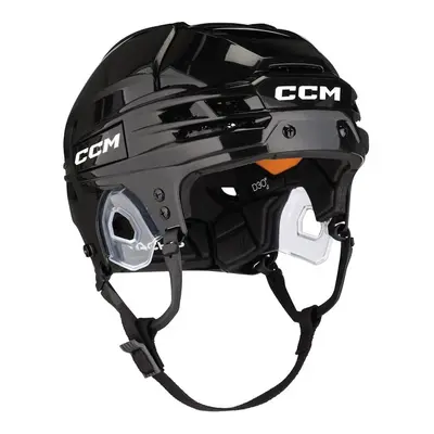 CCM Tacks Black Ice Hockey Helmet, Black