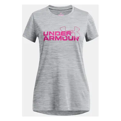 Under Armour Girls' T-shirt UA G TECH TWIST WDMK LOGO SS - Girls