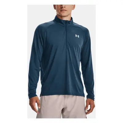 Under Armour T-Shirt UA STREAKER HALF ZIP-BLU - Men