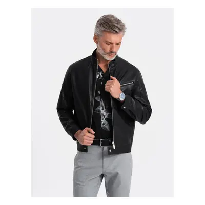 Ombre Men's eco-leather jacket