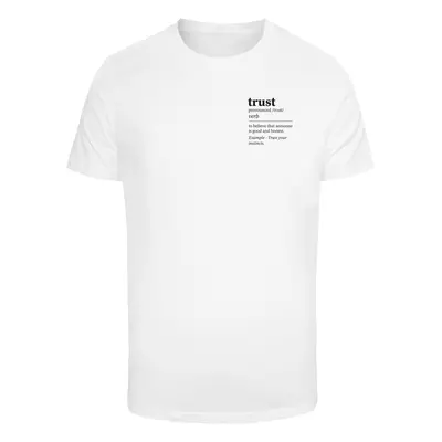 Men's T-shirtTrust Definition white