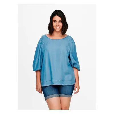 Blue Denim Blouse ONLY CARMAKOMA - Women