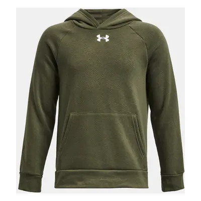 Under Armour Sweatshirt UA Rival Fleece Hoodie-GRN - Boys