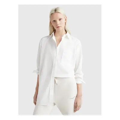 White Ladies Shirt Tommy Hilfiger - Ladies