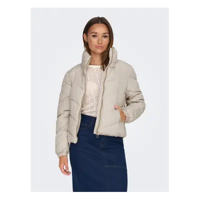 Cream Women's Quilted Jacket JDY Finno - Women