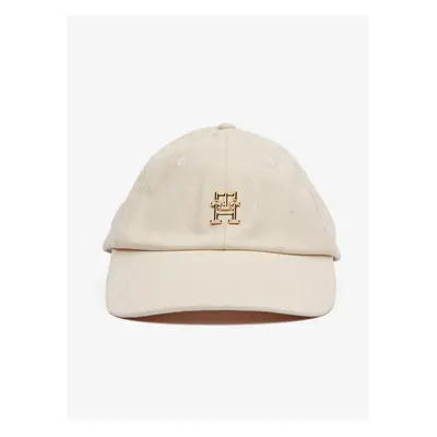 Beige Ladies Cap Tommy Hilfiger - Women