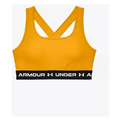 Women's Bra Under Armour Crossback Mid Bra-GLD