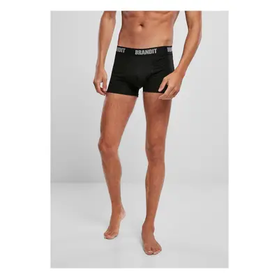 Men's Boxer Shorts Logo Pack Black/Black