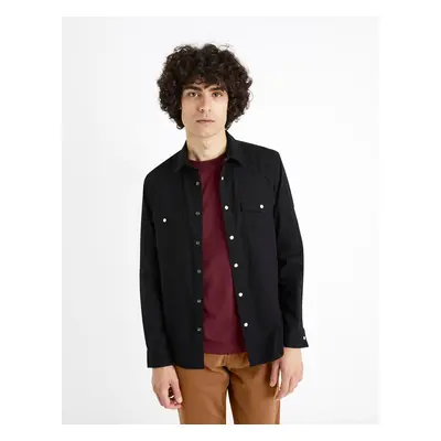 Celio Denim Shirt Modern Fit Cadenlo - Men